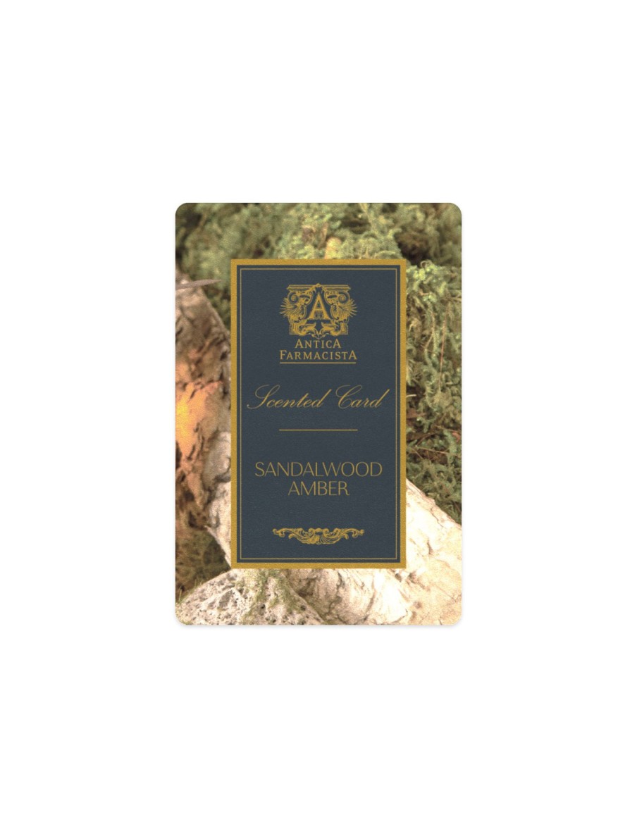 More Antica Farmacista | Scented Card - Sandalwood Amber