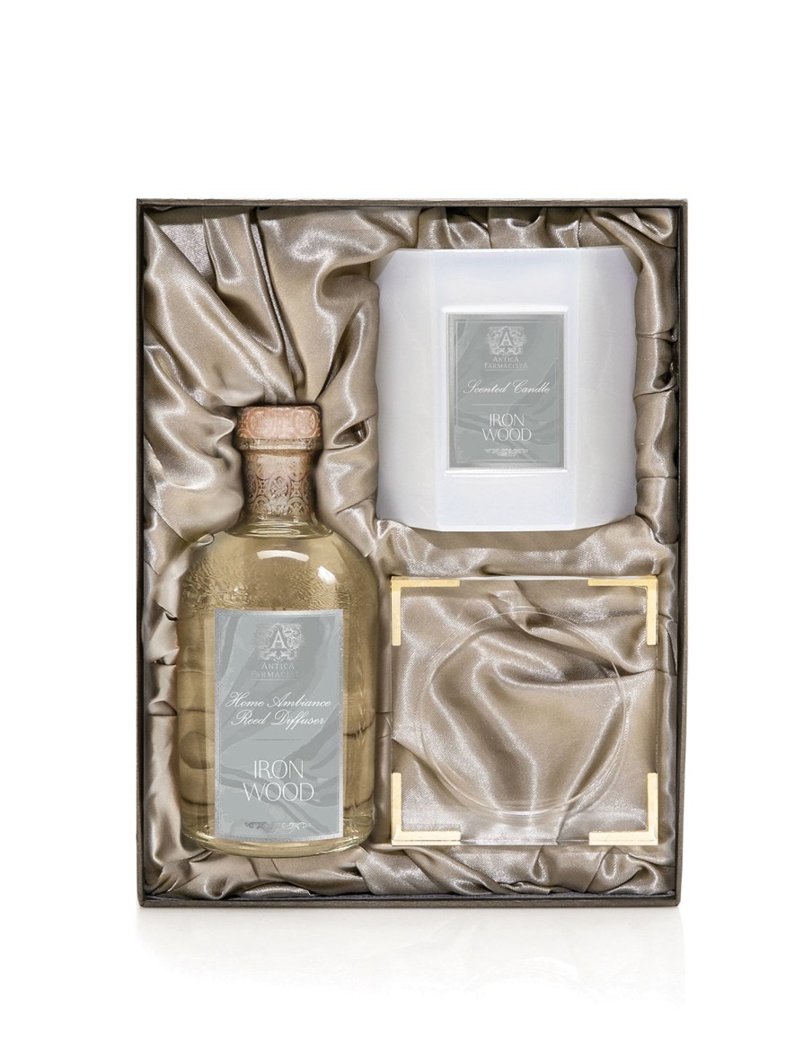 More Antica Farmacista | Acrylic Home Ambiance Gift Set: Ironwood