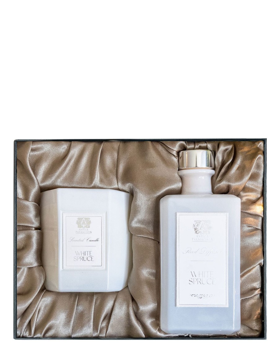 Homen Antica Farmacista | White Spruce Home Ambiance Gift Set