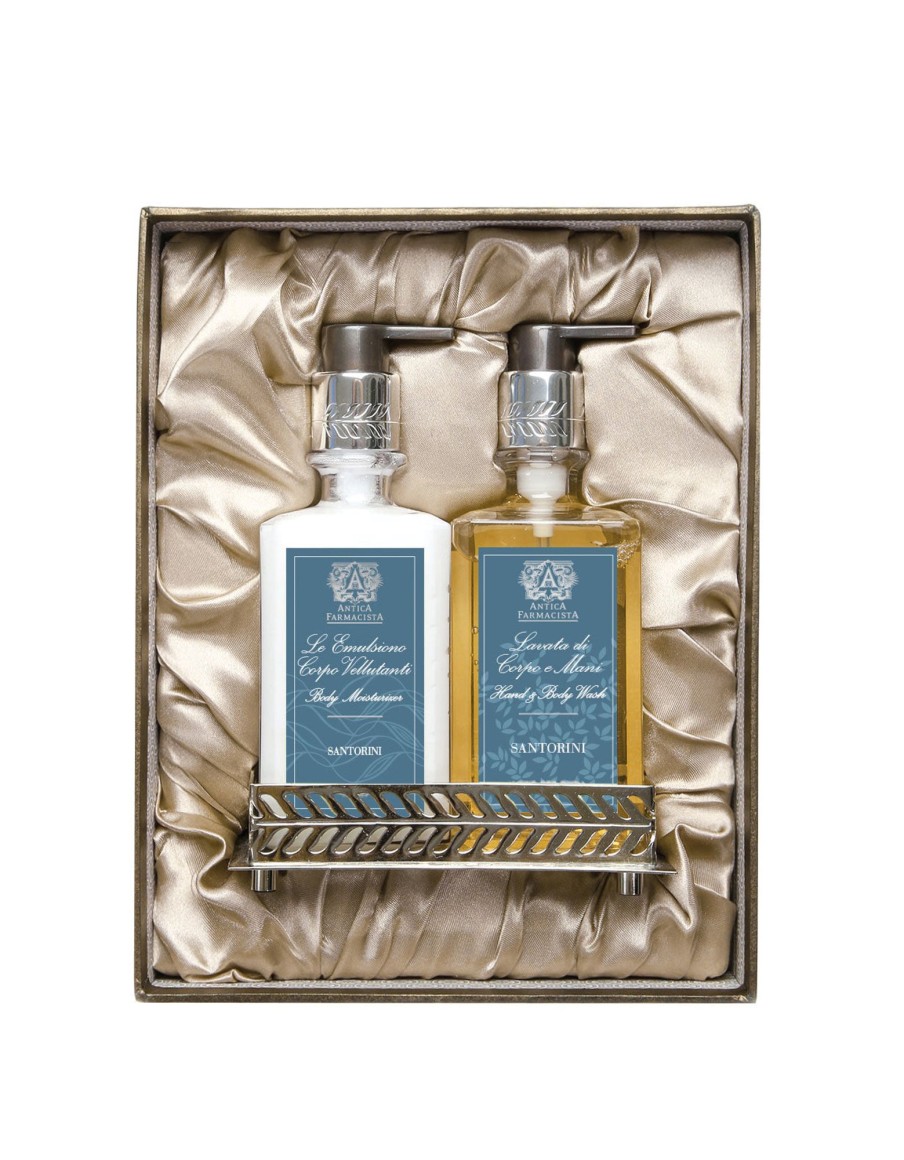 More Antica Farmacista | Nickel Bath & Body Gift Set: Santorini