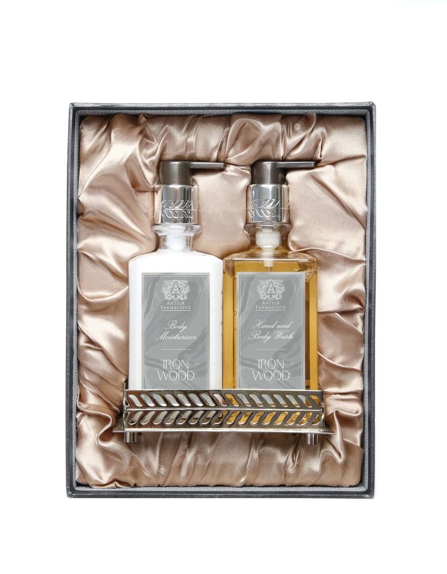 More Antica Farmacista | Nickel Bath & Body Gift Set: Ironwood