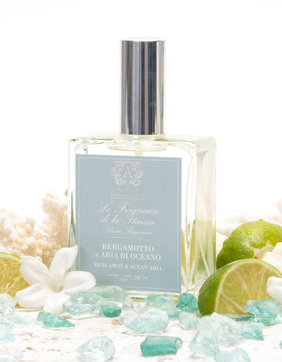 Homen Antica Farmacista | Bergamot & Ocean Aria Room Spray