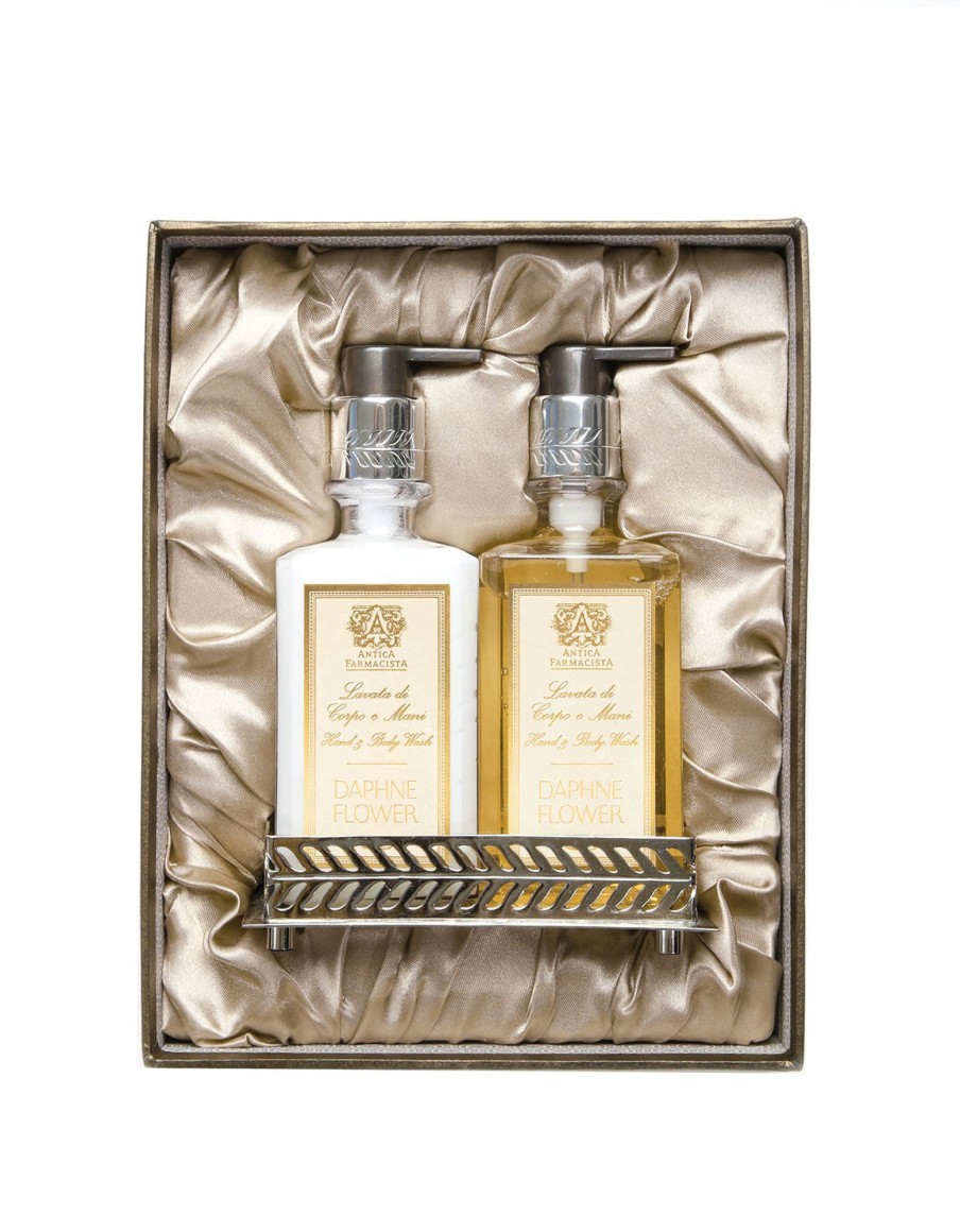 More Antica Farmacista | Nickel Bath & Body Gift Set: Daphne Flower