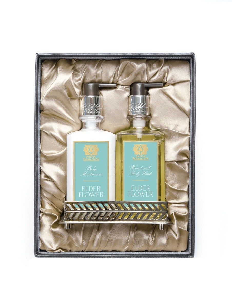 More Antica Farmacista | Nickel Bath & Body Gift Set: Elderflower