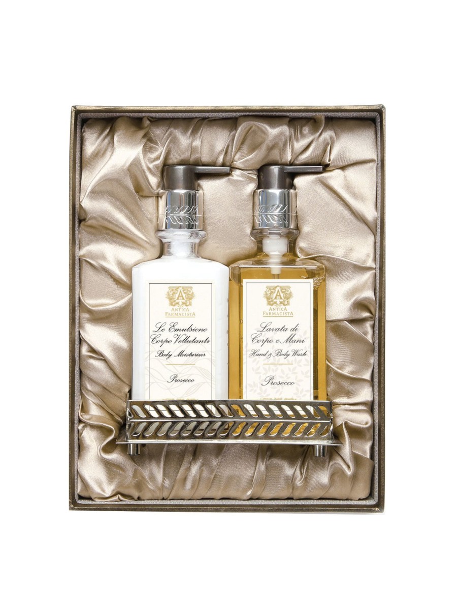 More Antica Farmacista | Nickel Bath & Body Gift Set: Prosecco