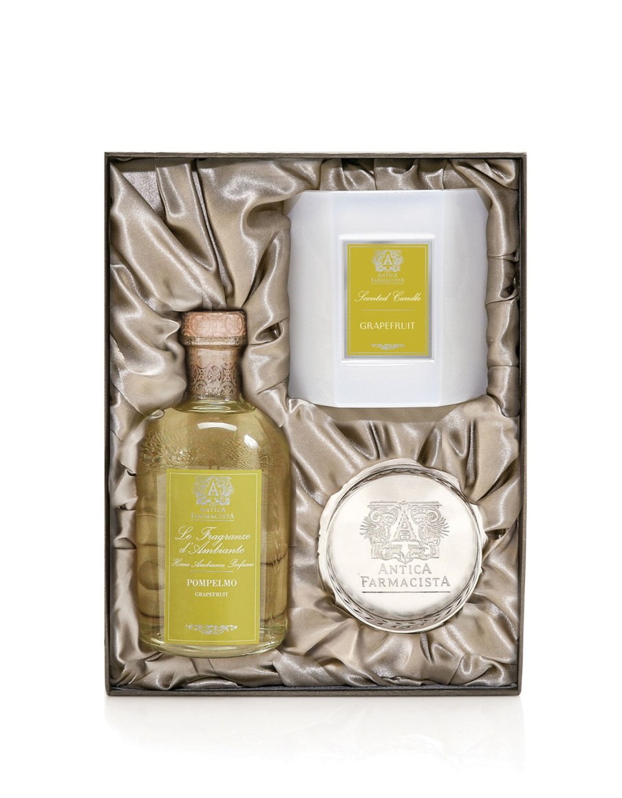 More Antica Farmacista | Nickel Home Ambiance Gift Set: Grapefruit