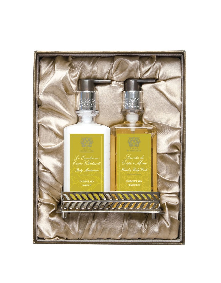 More Antica Farmacista | Nickel Bath & Body Gift Set: Grapefruit