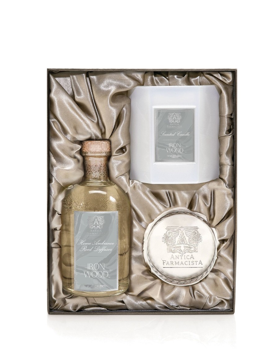 More Antica Farmacista | Nickel Home Ambiance Gift Set: Ironwood