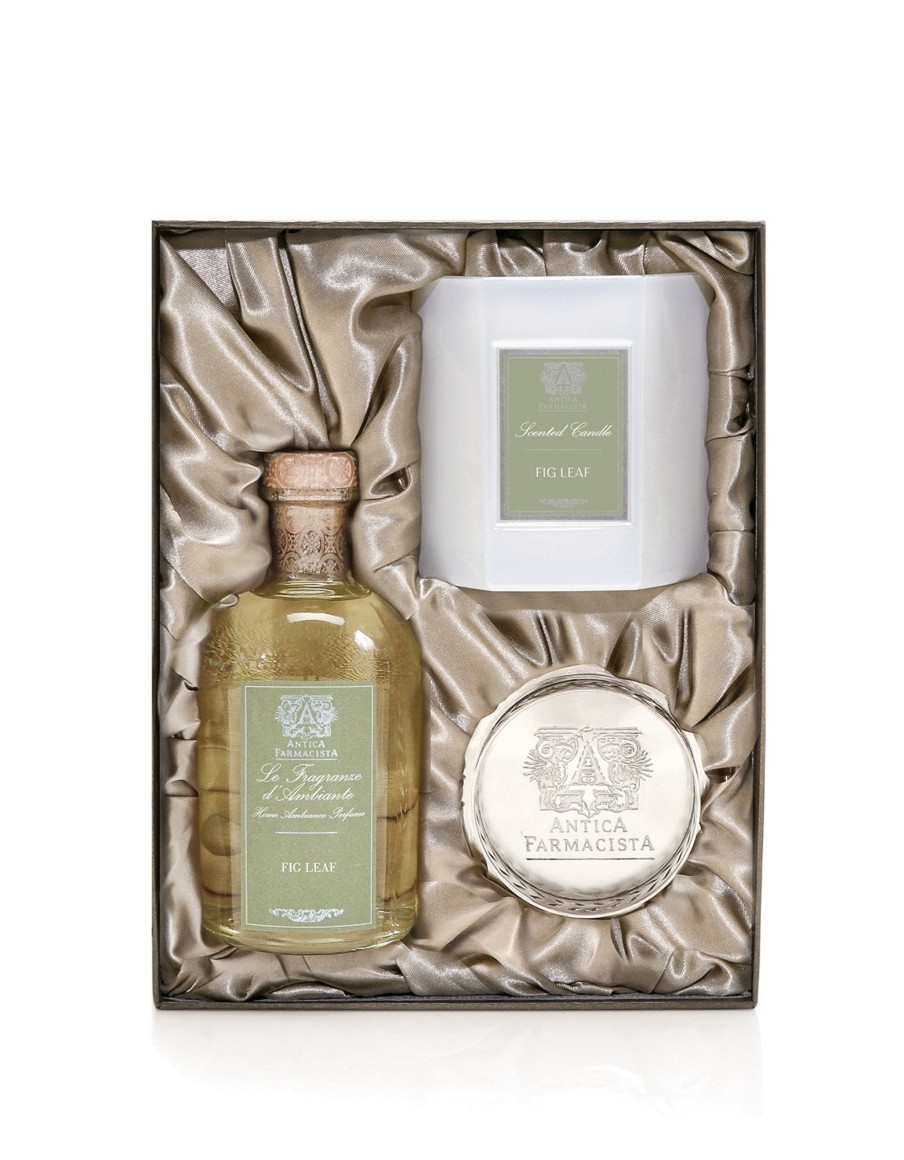 More Antica Farmacista | Nickel Home Ambiance Gift Set: Fig Leaf