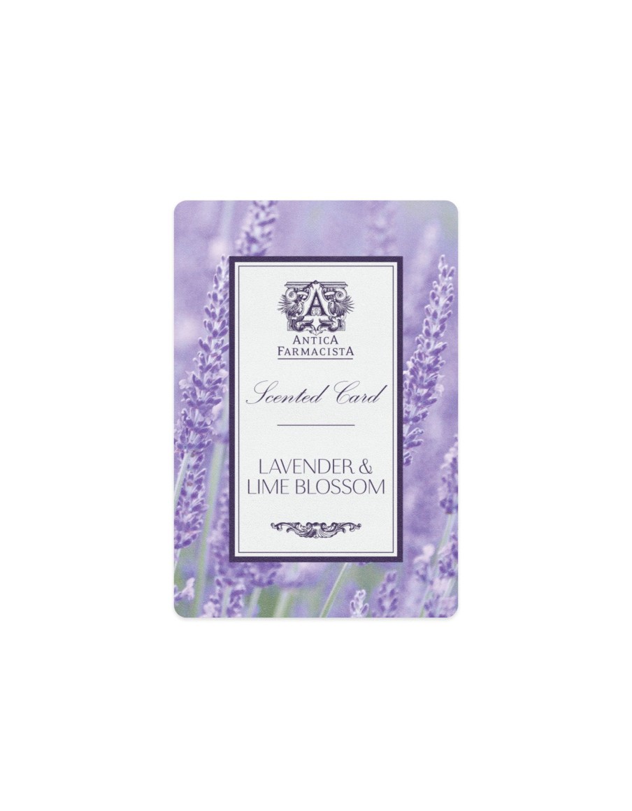 More Antica Farmacista | Scented Card - Lavender & Lime Blossom