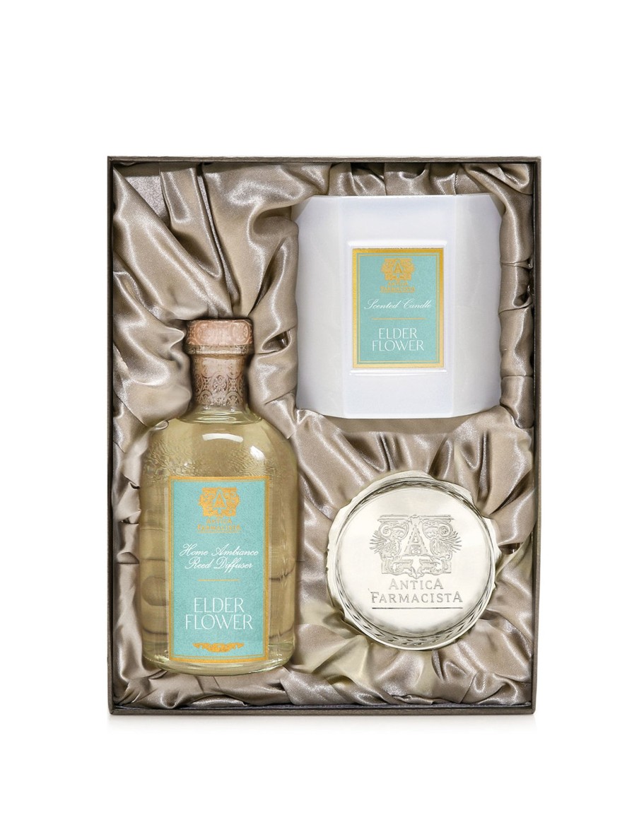 More Antica Farmacista | Nickel Home Ambiance Gift Set: Elderflower