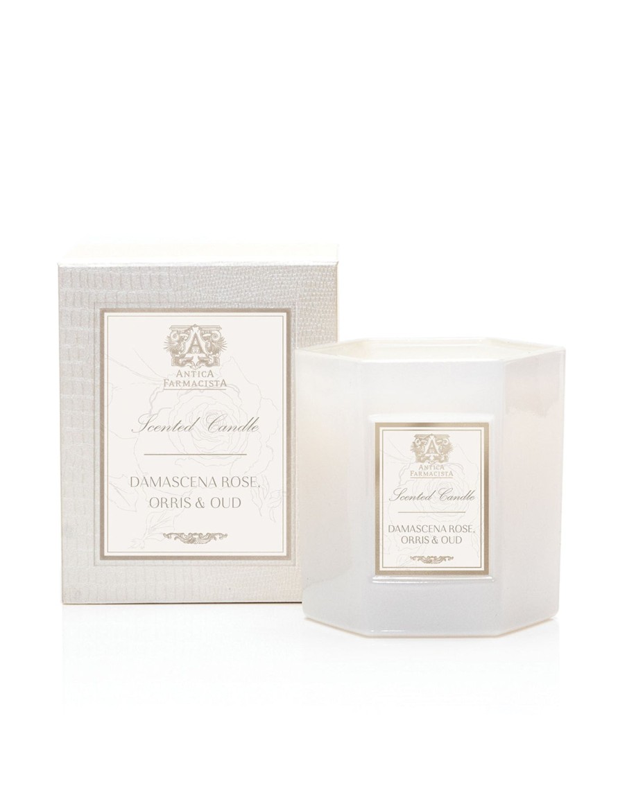 Homen Antica Farmacista | Damascena Rose, Orris & Oud Candle