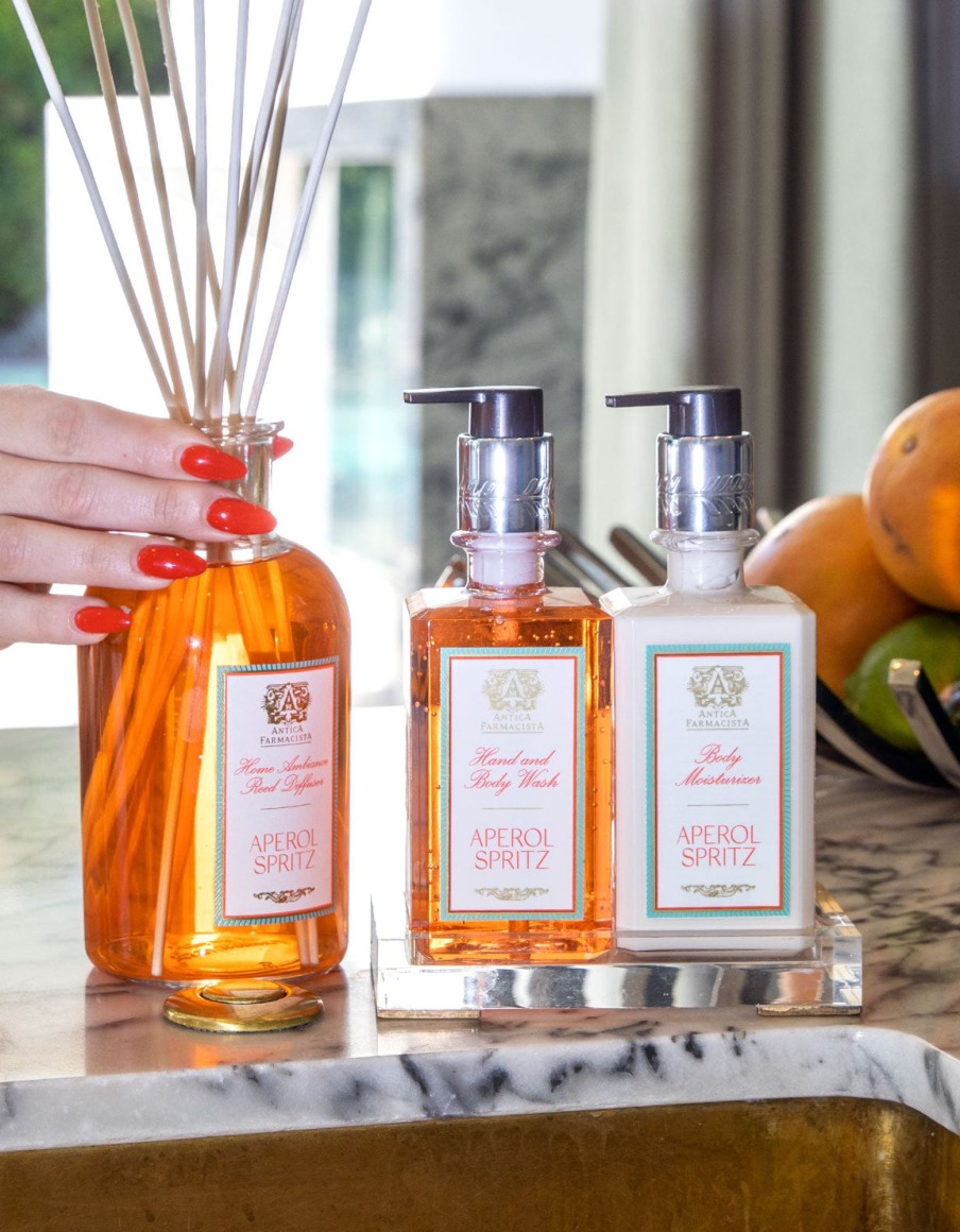 More Antica Farmacista | Acrylic Bath & Body Gift Set: Aperol Spritz