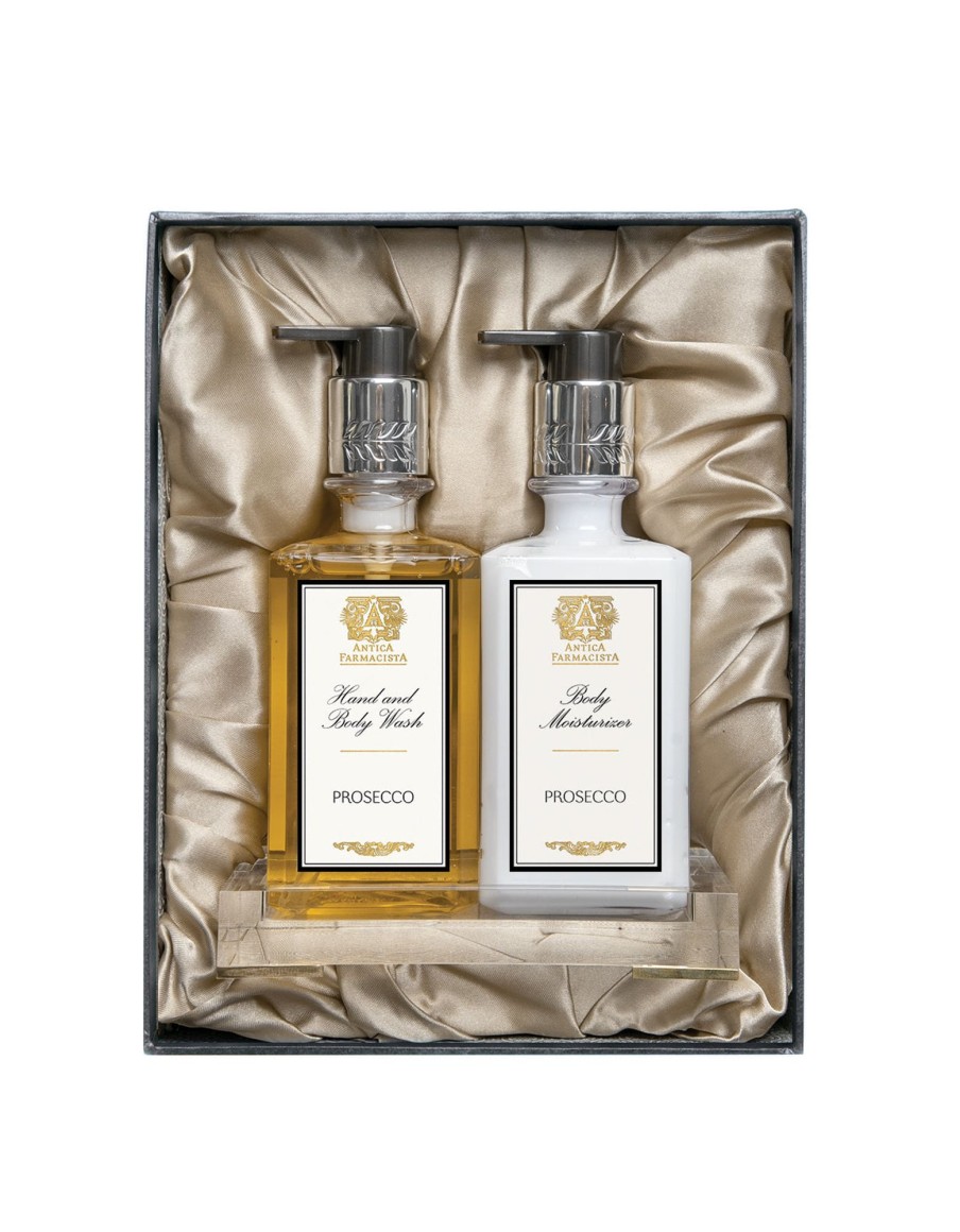 More Antica Farmacista | Acrylic Bath & Body Gift Set: Prosecco