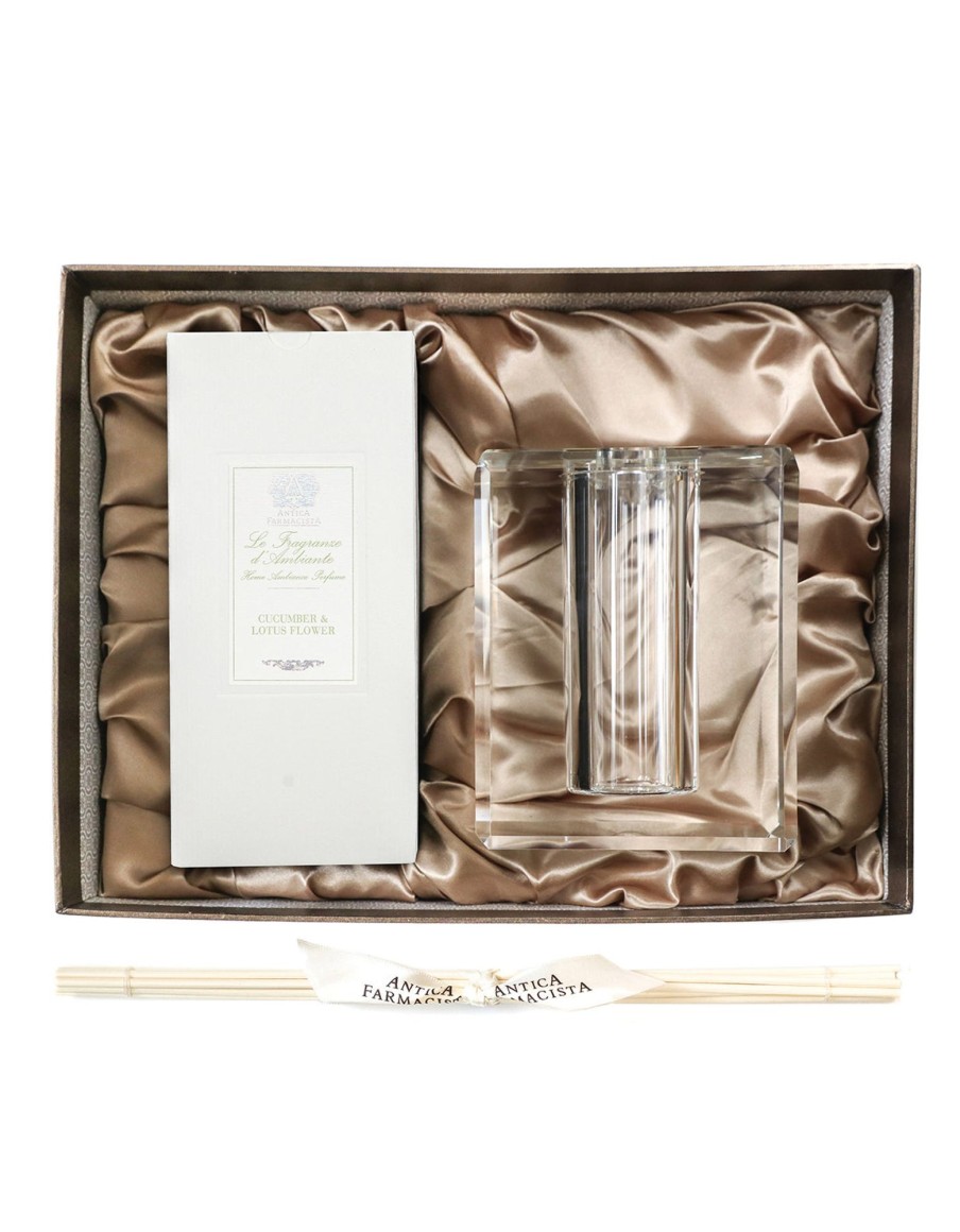 More Antica Farmacista | Cucumber & Lotus Flower Crystal Diffuser