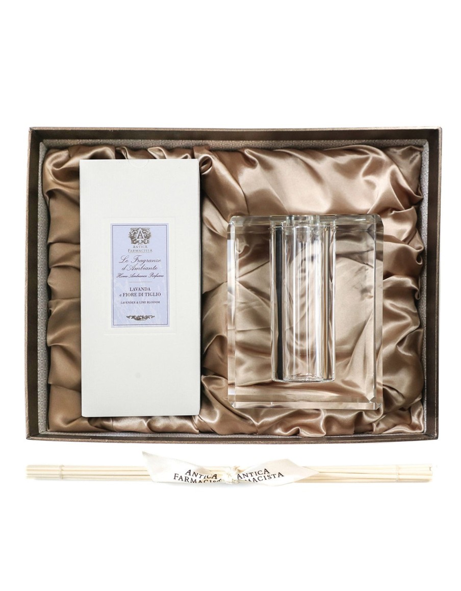 More Antica Farmacista | Lavender & Lime Blossom Crystal Diffuser