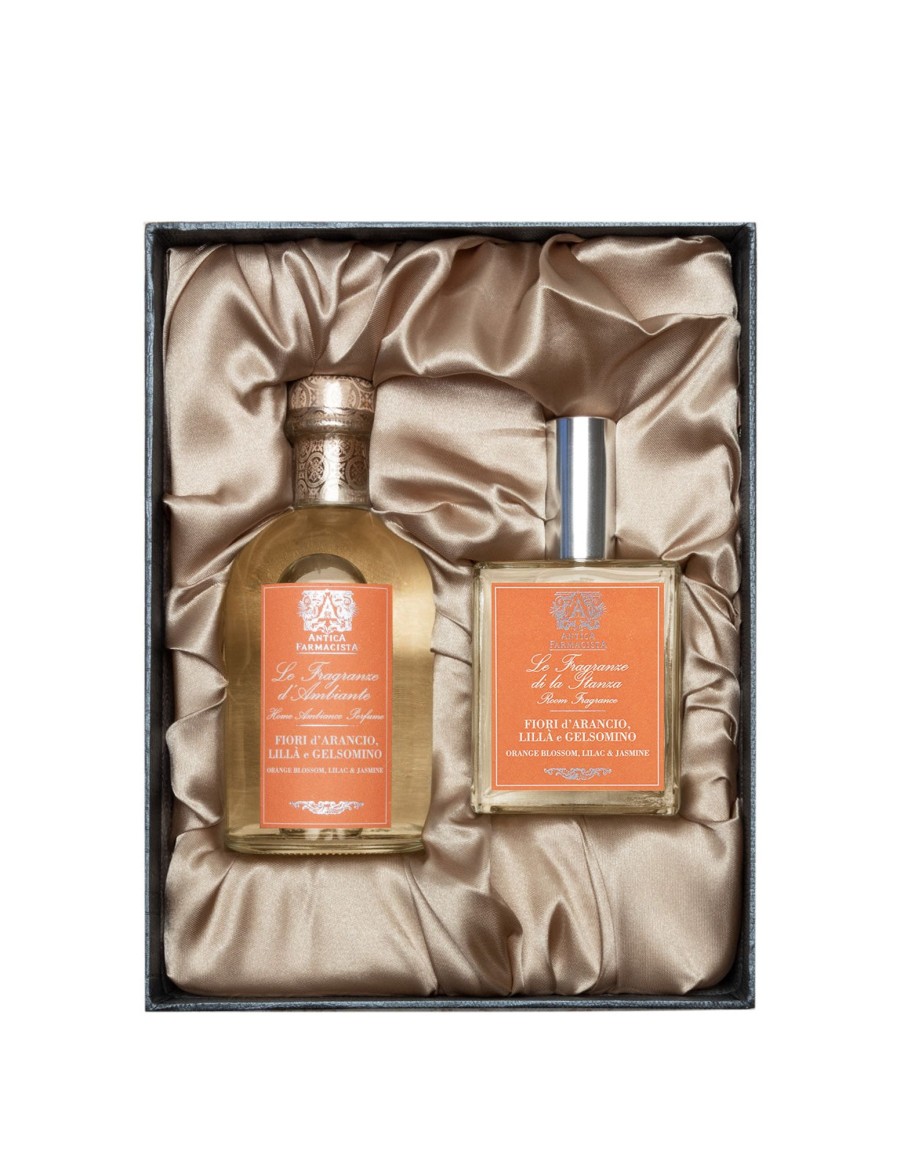 More Antica Farmacista | Room Spray Diffuser Set: Orange Blossom, Lilac & Jasmine