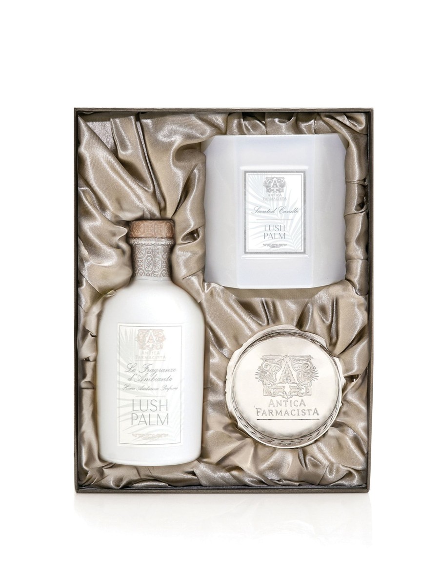 More Antica Farmacista | Nickel Home Ambiance Gift Set: Lush Palm