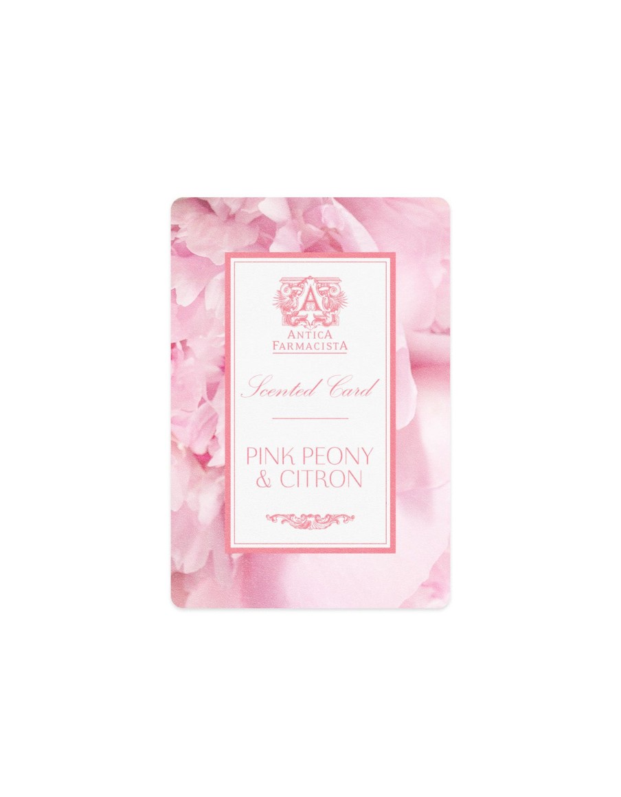 More Antica Farmacista | Scented Card - Pink Peony & Citron