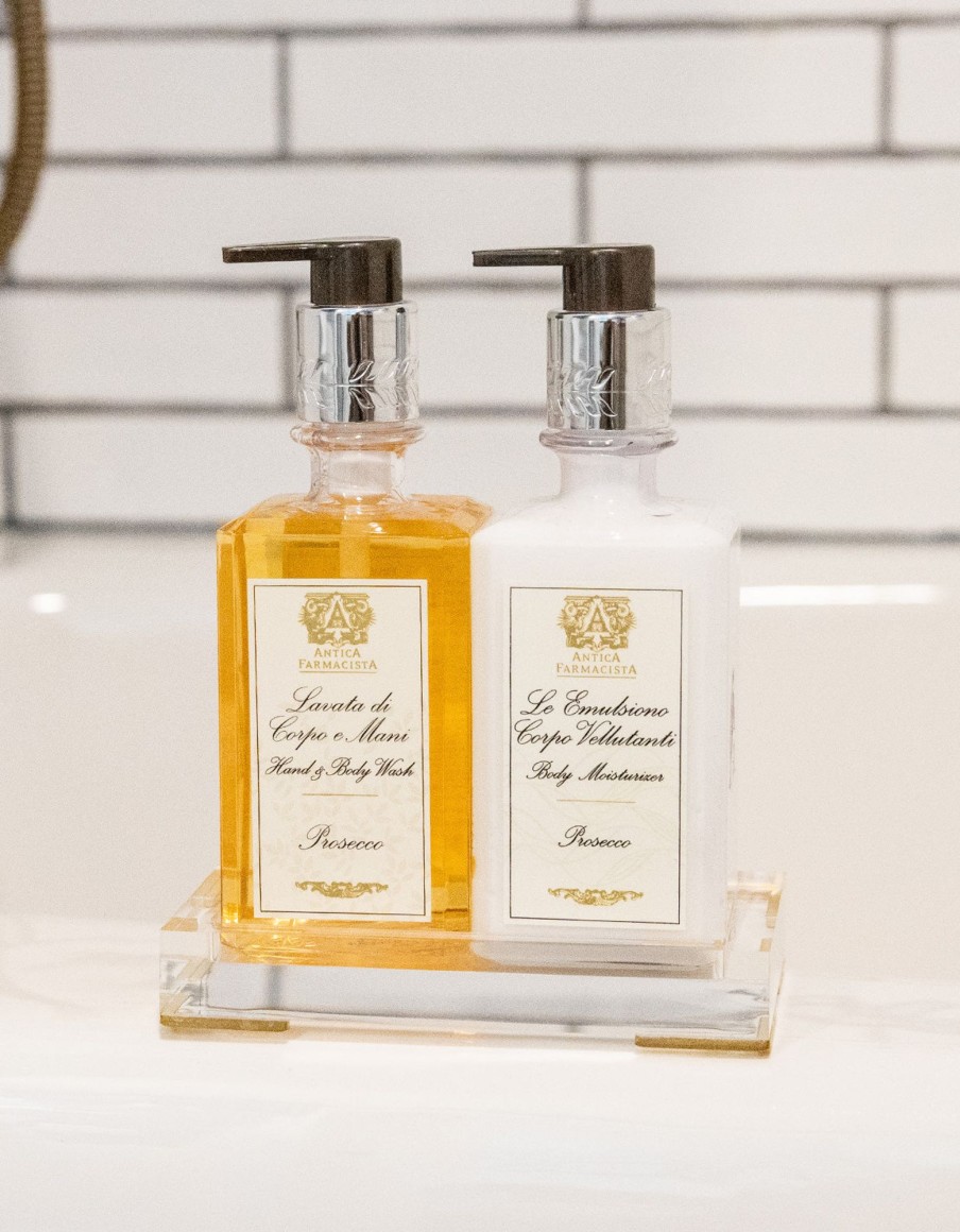 More Antica Farmacista | Acrylic Tray For 10Oz Hand Wash & Body Moisturizer