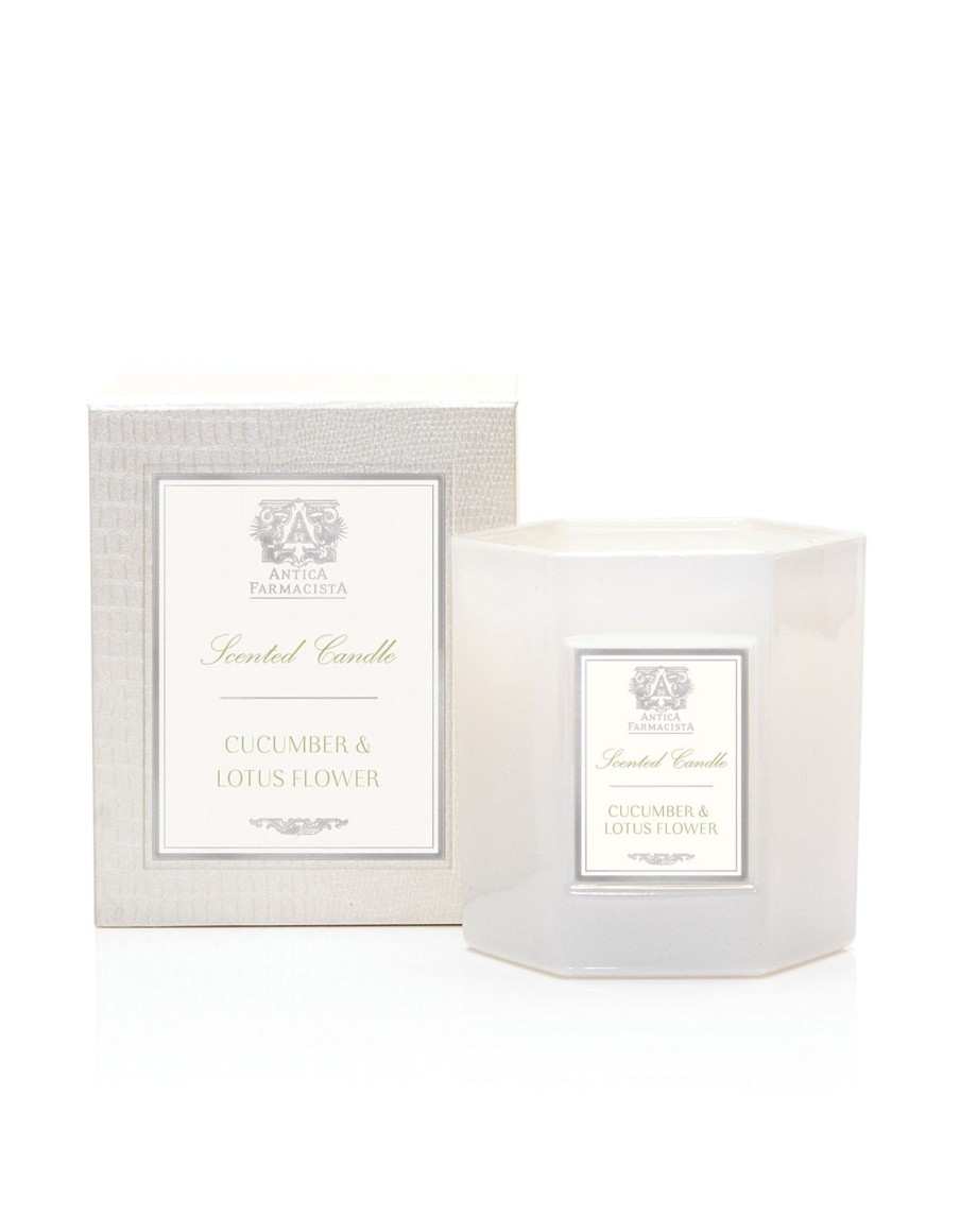 Homen Antica Farmacista | Cucumber & Lotus Flower Candle